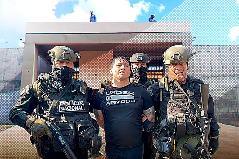 Armando Javier Rotela, líder del clan Rotela, se encuentra recluido en la penitenciaría de Emboscada, tras ser extraído del penal de Tacumbú.