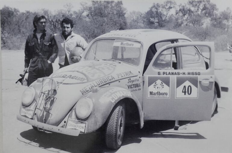 Con la número 40, Gerardo Planás y Héctor Omar Risso, lograban su primer triunfo de la mano de la marca Volkswagen.