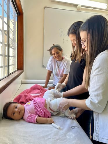 En el Hospital General del Departamento de San Pedro se habilito el programa Pie bot, que proporcionará los insumos necesarios para el tratamiento de pacientes de la zona norte del país.