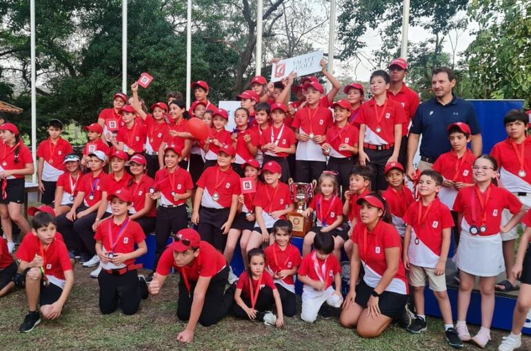 Participantes del Torneo Interclubes de Menores.