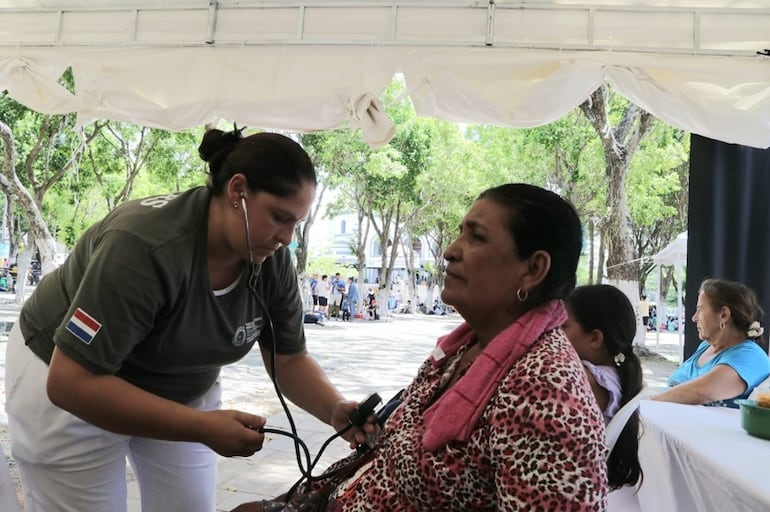 Caacupé 2022: más de 7.000 peregrinos fueron atendidos en puestos sanitarios