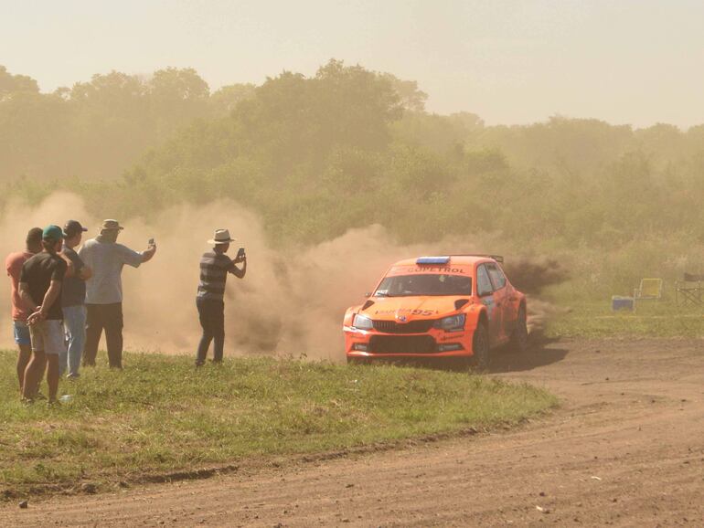 Nicolás Tómboly, de gran actuación el año pasado en el Rally Trans-Itapúa, estará presente.