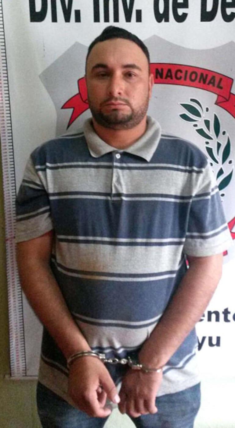 Felipe Santiago Acosta Riveros, alias Macho, capo narco que maneja gran parte del departamento de Canindeyú.