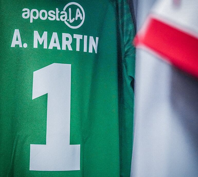 Las camisetas de Cerro Porteño para la revancha vs. Athletico Paranaense.