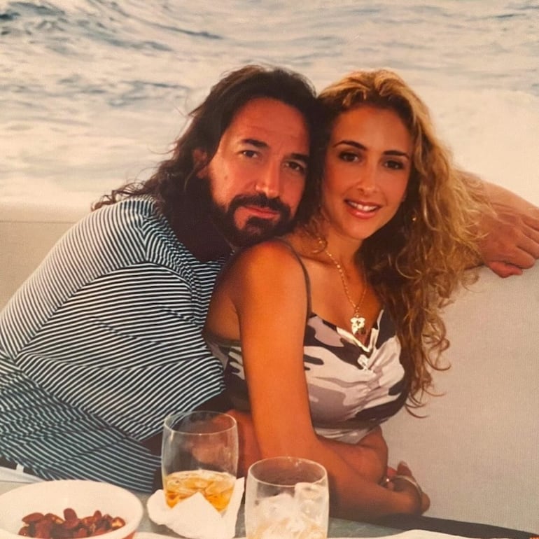 ¡Son años juntos! Marco Antonio Solís y Cristy Salas. (Instagram/Marco Antonio Solís)