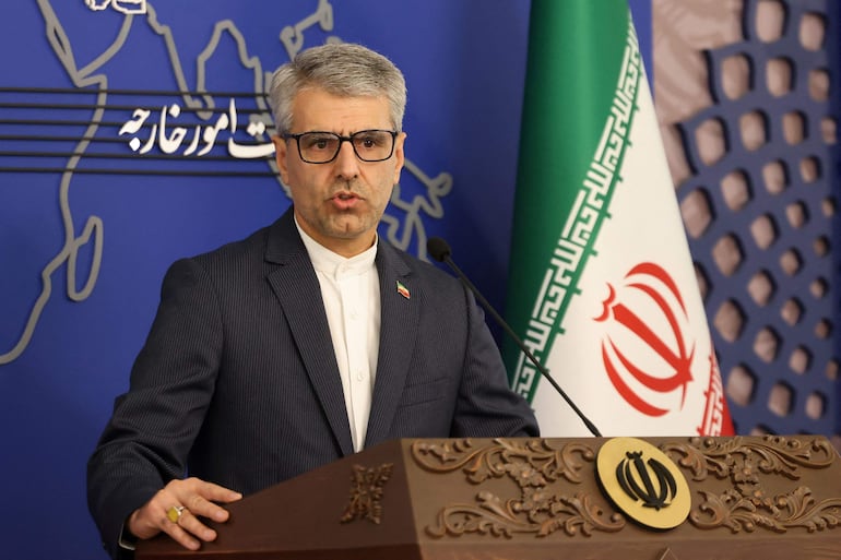 Ismail Baghaei, portavoz del Ministerio de Exteriores de Irán.