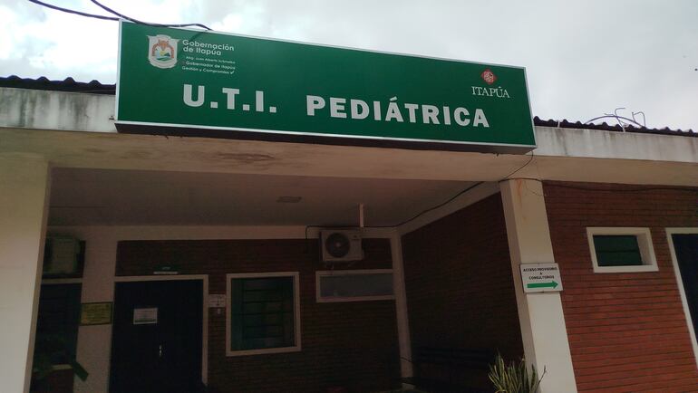 Unidad de Terapia Intensiva Pediátrica (UTIP) del Hospital Regional de Encarnación