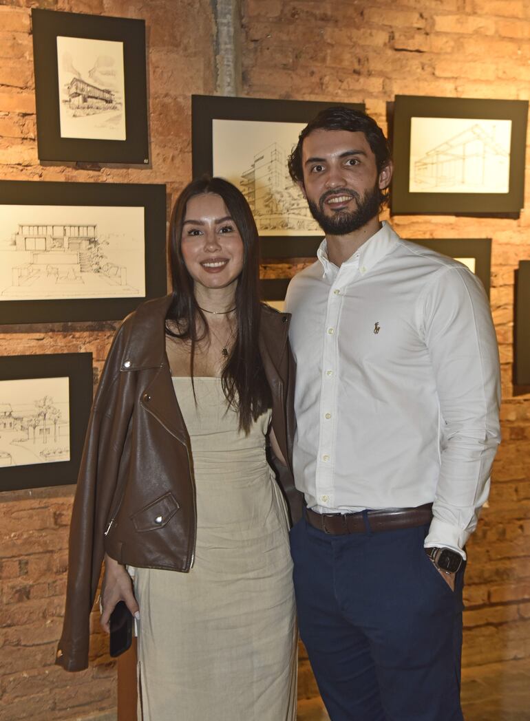 Eliana Fernández y Felipe Tomazi.