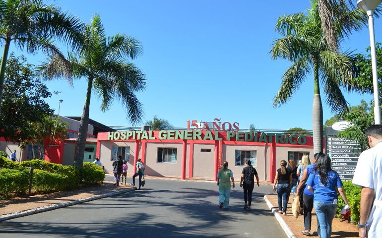 Desde el inicio de la pandemia, 71 niños ya dieron positivo a la enfermedad en el Hospital Pediátrico Niños de Acosta Ñu.