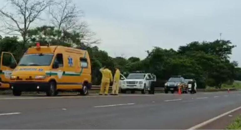 Motociclista falleció en un accidente sobre la ruta PY05 en Cerro Corá.