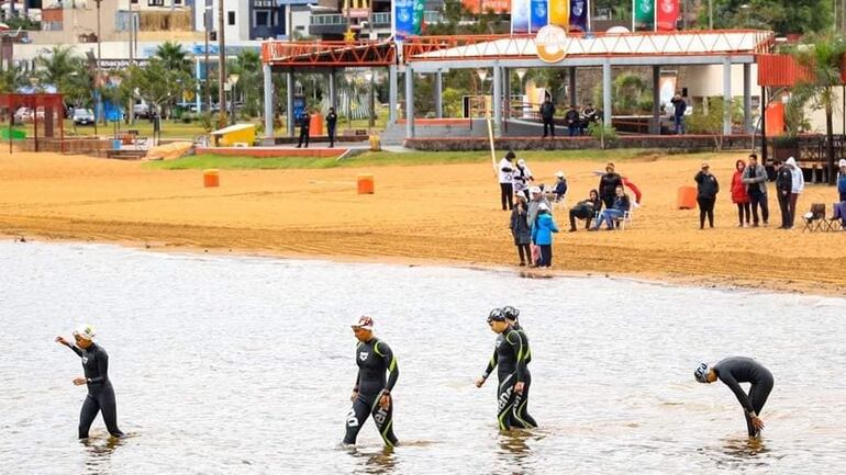 La competencia de natación en Aguas Abiertas será una de las atracciones en la costanera Bolik.