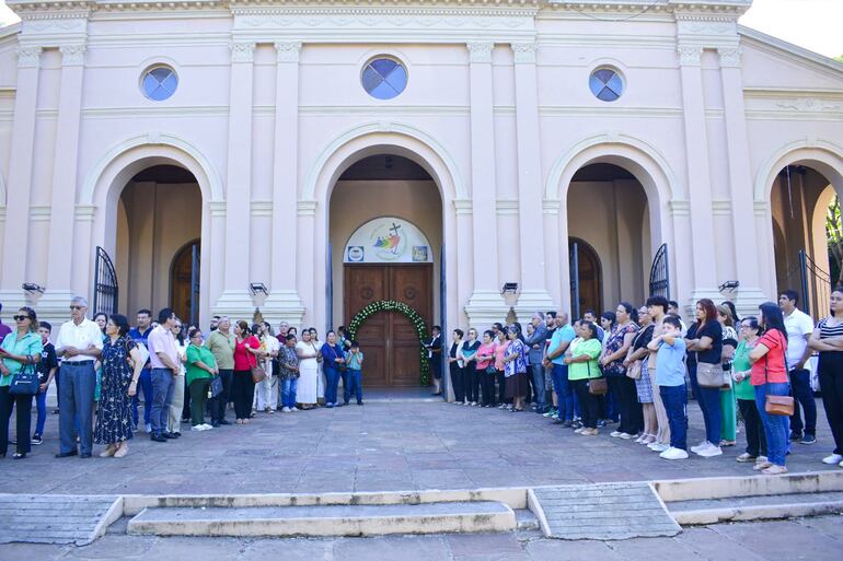 Explanada de la Catedral de Villarrica.