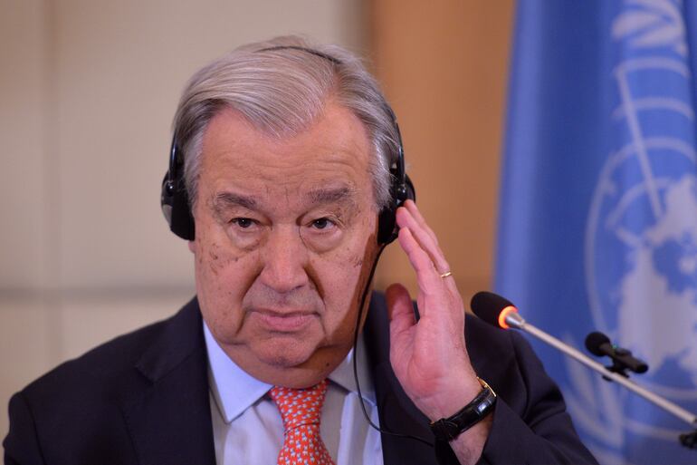 Antonio Guterres, secretario General de las Naciones Unidas.