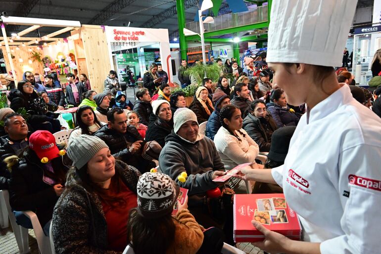 El público de la Expo recibió con agrado la propuesta de Copalsa.