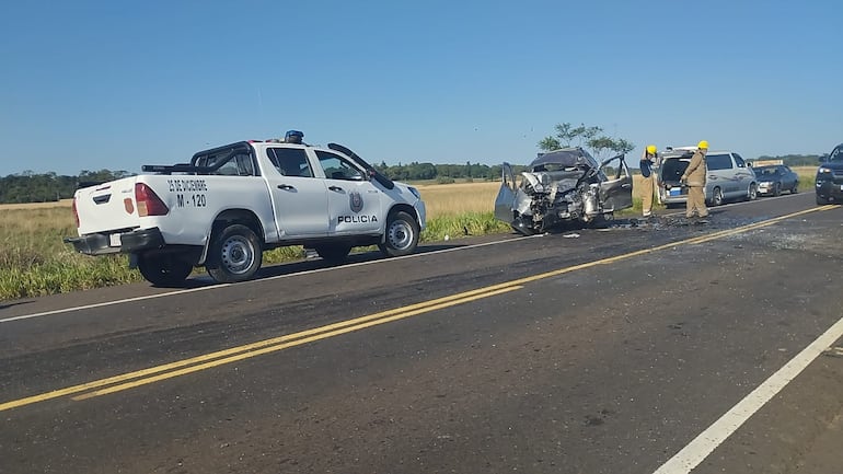 Accidente rutero deja tres fallecidos en San Pedro