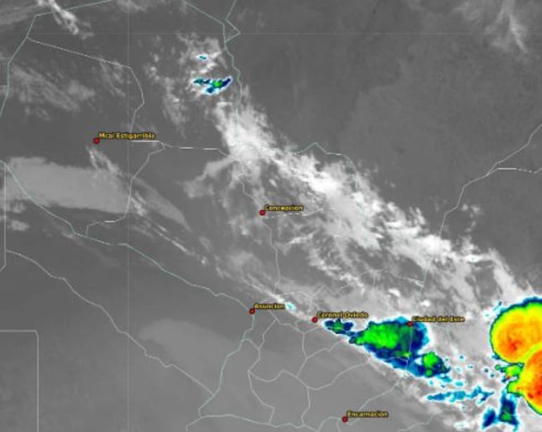 Mapa satelital de DMH.