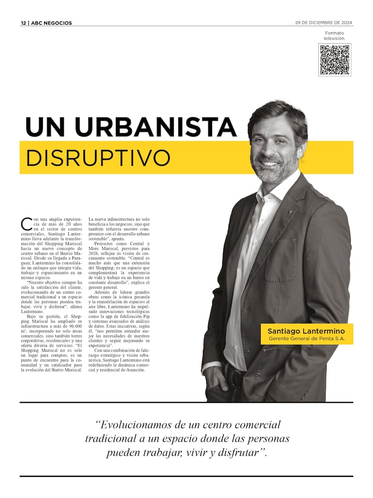 Santiago Lantermino: un urbanista disruptivo