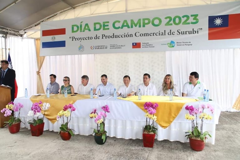 Eusebio Ayala: realizaron instructivo día de campo en el Centro Nacional de producción de alevines