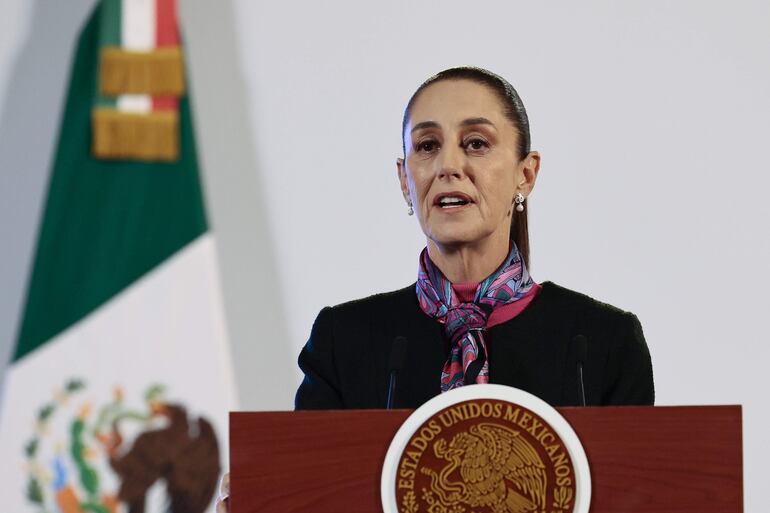 La presidenta de México, Claudia Sheinbaum. EFE/ José Méndez