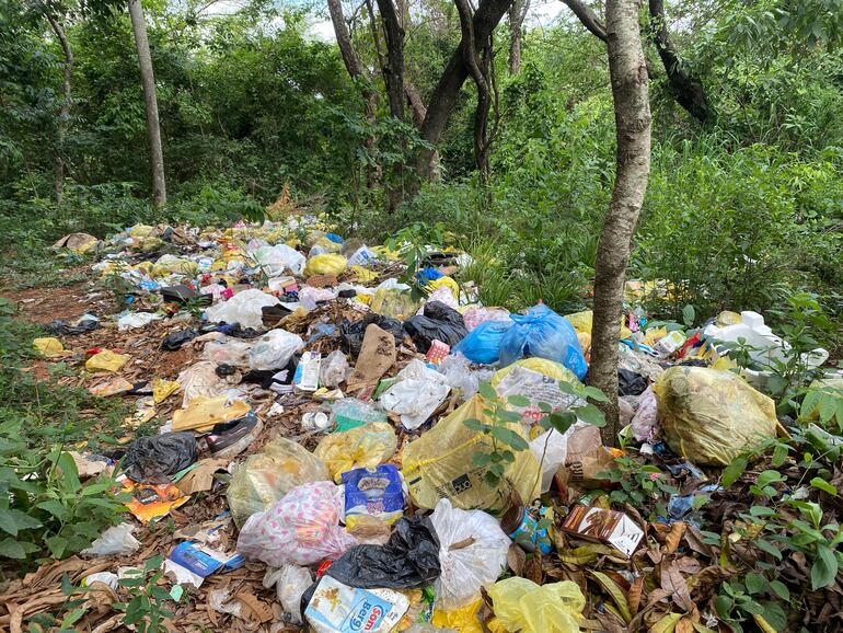 Basurales clandestinos en Areguá  llevan décadas sin solución