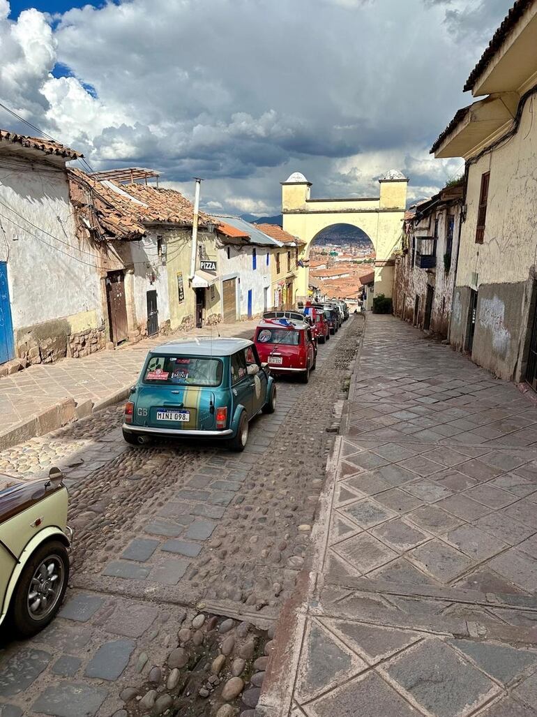 Una postal en las calles del Centro Histórico de Cuzco, Perú.