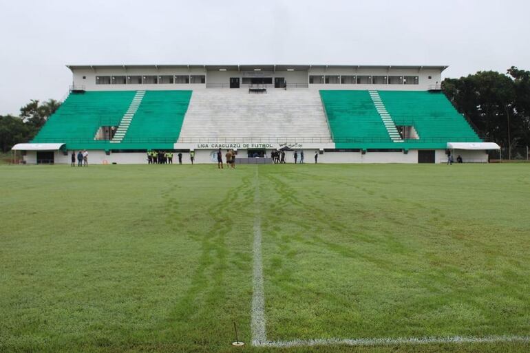 EL estadio de la Liga Caaguazú de Fútbol albergará el partido que dará inicio a la segunda fase de la Copa Paraguay.