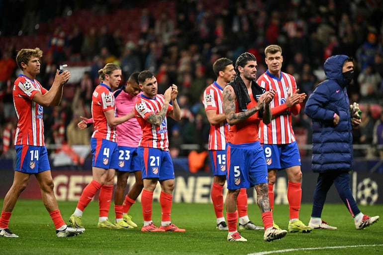 Atlético Madrid logró la victoria en la Champions