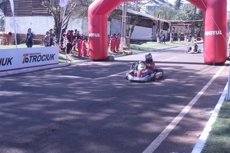 Carrera de Karting en Fram