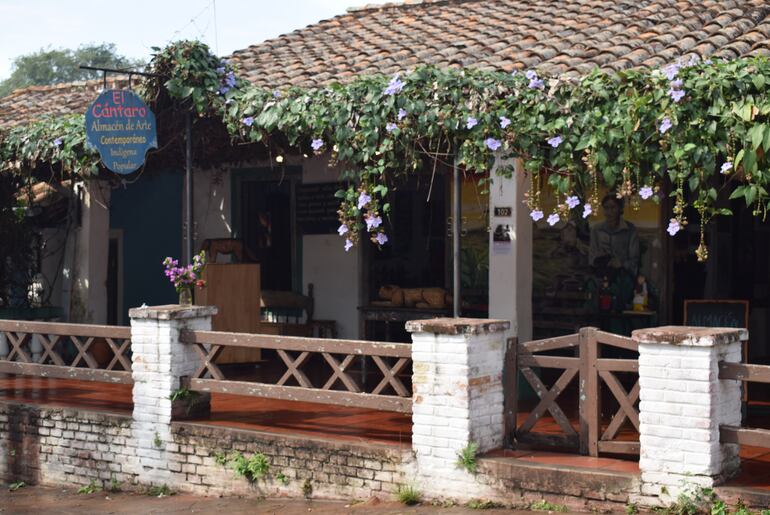 El Cántaro es una de las casonas tradicionales de Areguá.