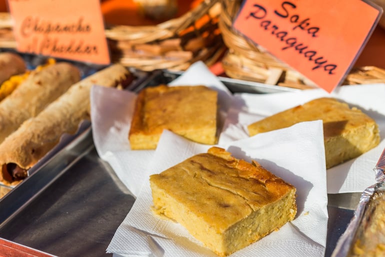 Sopa paraguaya.