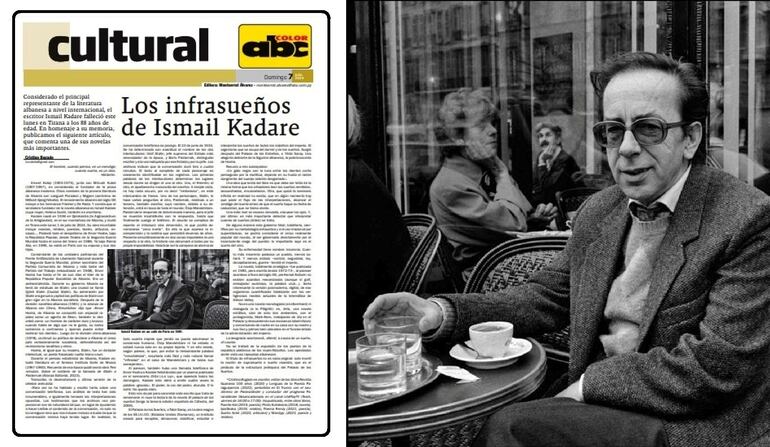 "Los infrasueños de Ismail Kadare"