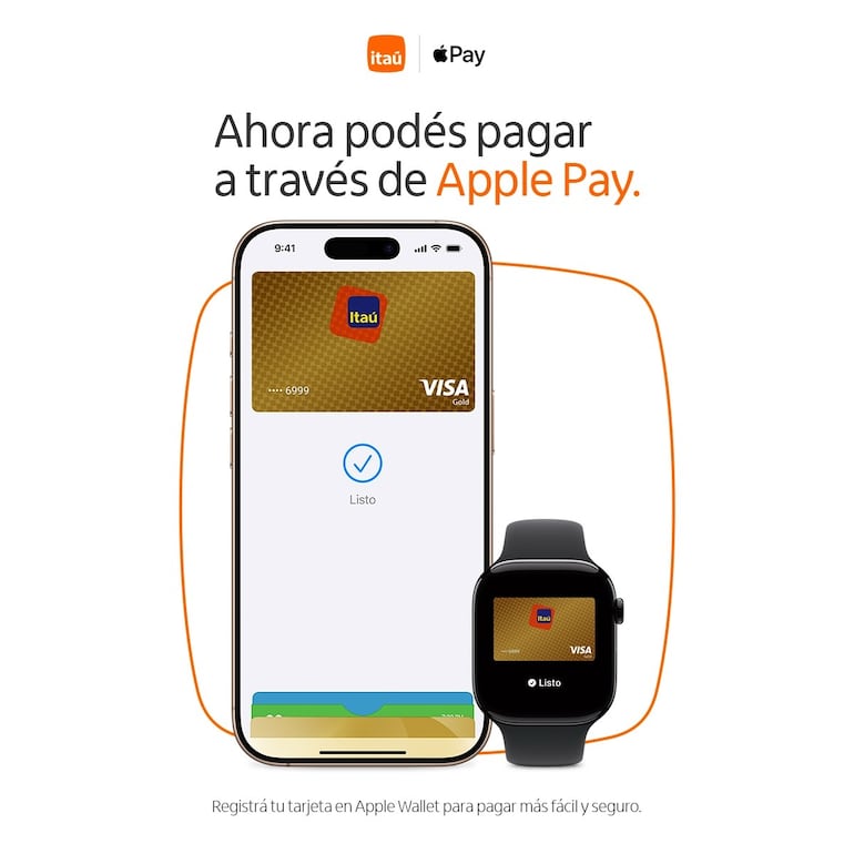 Los pagos son más fáciles con Apple Pay.