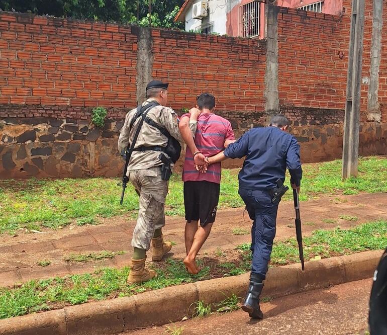 Detenido por tercera vez en menos de un mes en Cambyretá.