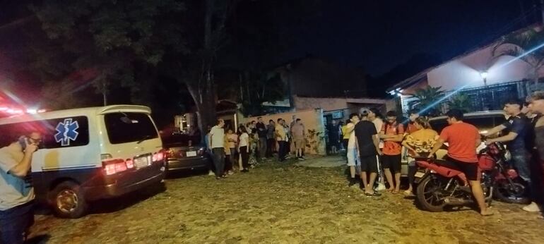 Un presunto homicidio ocurrió en una vivienda del barrio Santa Lucía de Asunción.