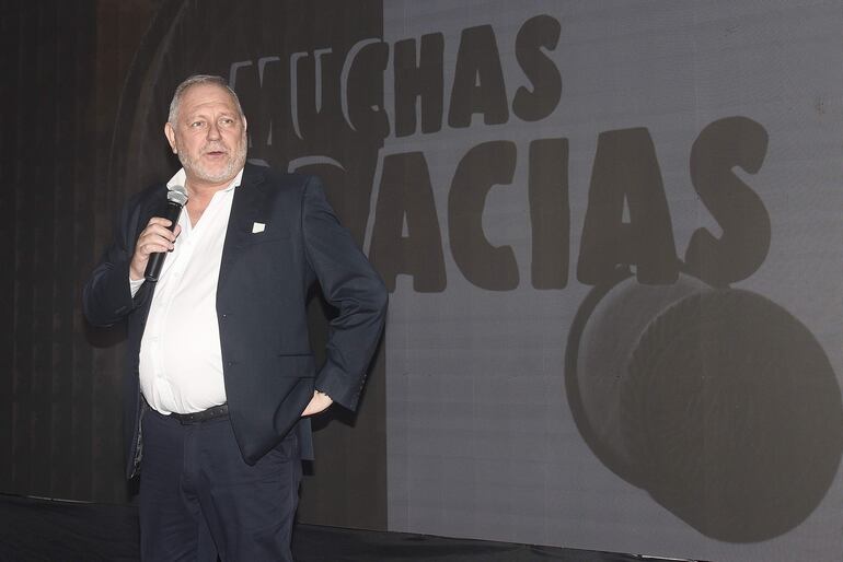 Daniel Pino, gerente general de Arcor, agradeció la participación de todos los concurrentes en el lanzamiento de galletas Cofler.