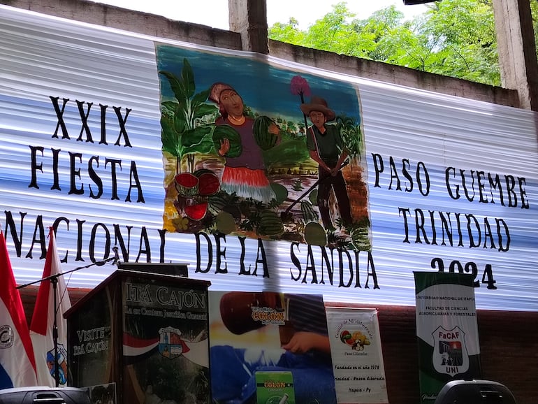 Fiesta Nacional de la Sandía Paso Güembé.