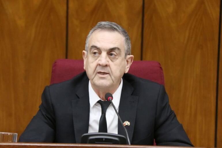 Yamil Esgaib (ANR-HC), diputado proyectista.