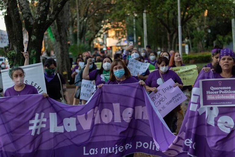 Marcha 25N en Encarnación (2021)