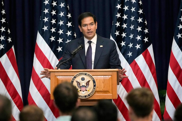  Marco Rubio, secretario de Estado de Estados Unidos. 