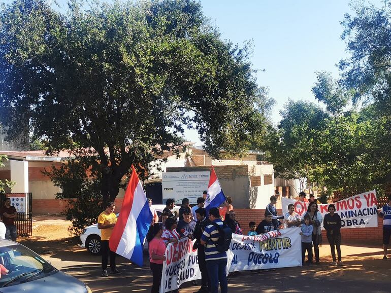 En este estado se encuentra la Unidad de Salud Familiar (USF) de Posta Ybycuá, Capiatá