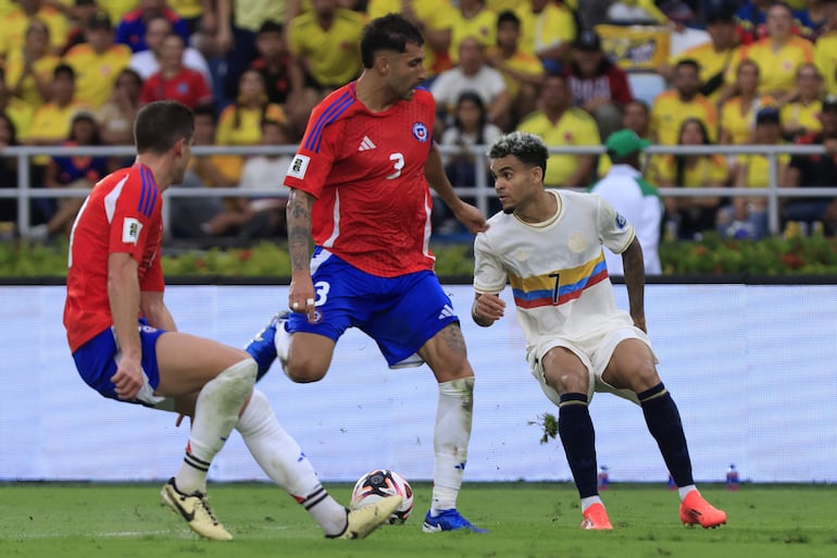 Chile fue goleado por Colombia en el estadio Metropolitano de Barranquilla