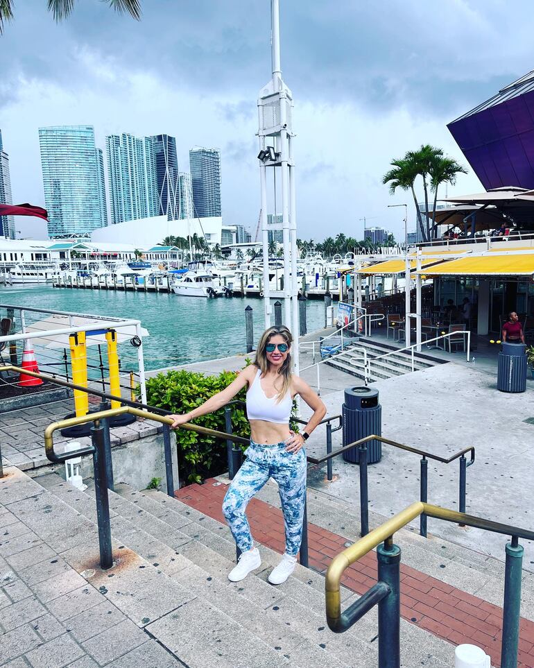 La exmodelo Alicia Ramírez derrochando belleza en Miami. (Instagram/Alicia Ramírez)