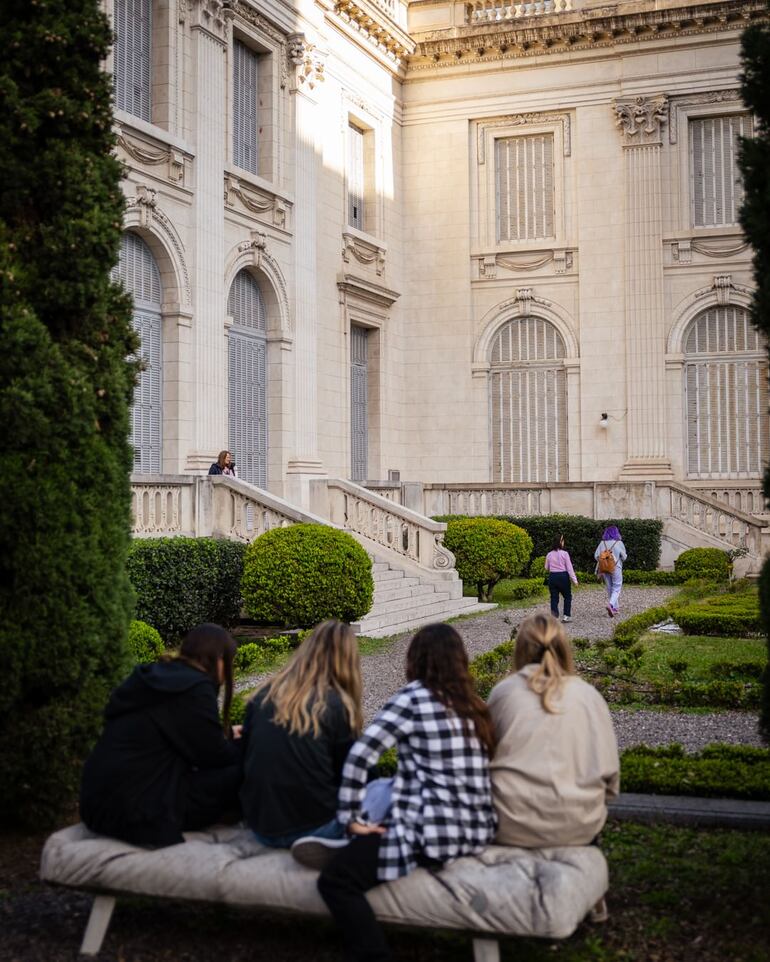 El increíble patio del Museo del Arte Decorativo, en Buenos Aires. Foto: Página oficial de Instagram.