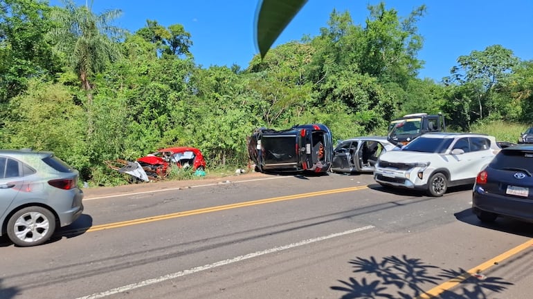 El conductor de uno de los tres vehículos involucrados en el fatal accidente de tránsito, en la ruta Luque-San Bernardino, dio positivo al alcotest.