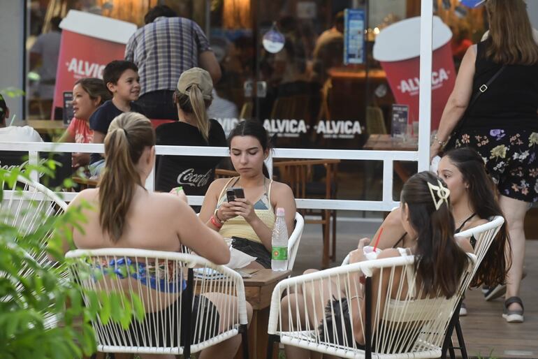 Hora de la merienda.