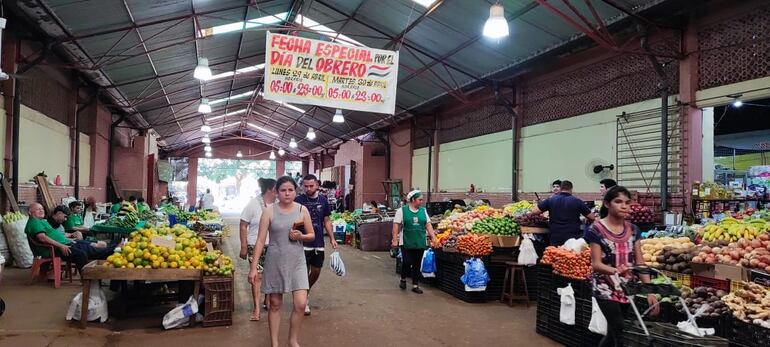 La feria de hortigranjeros ya está habilitada desde este lunes.