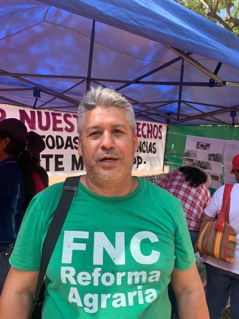 Marcial Gómez, líder de la FNC